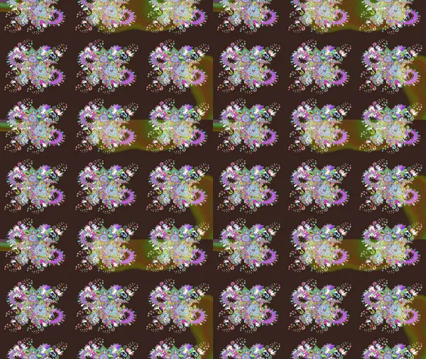 Raster şirin suluboya çiçek desenleri çiziyor. Kartlar, davetiyeler, tarih kartları ve daha fazlası için kullanılabilir. Büyük bir suluboya çiçek seti..