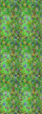 Güzel suluboya çiçekler, parlak resimler ilham verici yeşil ve tarafsız çiçek desenli arkaplan. Raster..