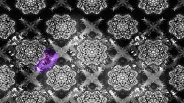 Süslü kumaş deseni. Çiçekli çiçek deseni, suluboya. Raster deseni.