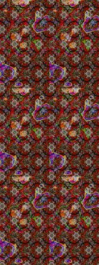 Of doodle elements. Hand drawn Raster illustration. Sketch flower pattern can be used for wallpaper, website background, wrapping paper, invitation, flyer, banner or website.