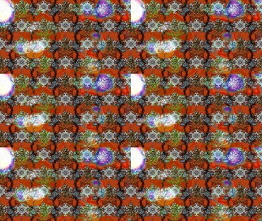 Raster Henna dövme stili. Tekstil, tebrik kartı, boyama kitabı, telefon kılıfı baskısı için kullanılabilir. Etnik Mandala süsü. Hint çiçekli desenli şal desenli..