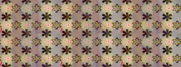 Çiçekli bahar çiçekleri. Küçük renkli çiçekler. Motley illüstrasyonu. Moda baskıları için zarif bir şablon. Küçük çiçekte şirin desenler.