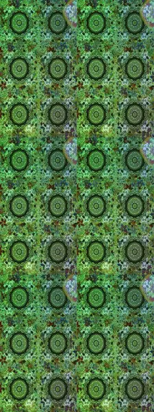 Süslü raster dekorasyonu. Yeşil renklerdeki altın element. Lüks, kraliyet ve Viktorya dönemi konsepti. Klasik barok çiçekli desenli altın sarısı yeşil.