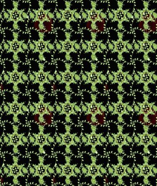 Robot resim. Küçük çiçekte güzel bir desen. Küçük renkli çiçekler. Motley illüstrasyonu. Çiçekli yaz çiçekleri. Moda baskıları için zarif bir şablon.