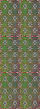 Kusursuz süs izi. Raster Henna tarzı. Tebrik kartı geçmişi, boyama kitabı, arkaplan ve tekstil için kullanılabilir. Sınır Kızılderili çiçekli paisley patten. Etnik Mandala havlusu.