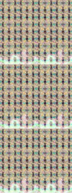 Çizgisiz desen. Şirin çiçekler. Raster Moda kumaş deseni.