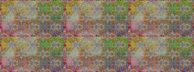 Tekrar eden çiçek arkaplanı, zarif gri ve kahverengi çiçek duvar kağıdı. Çiçek desenleri gri ve kahverengi renklerde, el yapımı papatyalar, papatyalar.