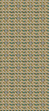 Paisleys zarif çiçek desenli arkaplan duvar kâğıdı çizimi. Klasik stil, güzel, modern, üç boyutlu sanat eseri, altın ve kahverengi, bej ve beyaz desenli çiçek yaprakları ve süslemeleri var.