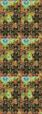 Klasik klasik klasik arka plan. Kusursuz klasik raster kahverengi ve altın desenli. Geleneksel oryantasyon süsü.