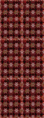 Hediye ambalaj kağıdı, tebrik kartları, posterler ve pankart tasarımı. Raster düz çiçekleri pürüzsüz desen. Kahverengi ve siyah renkte çiçekler.