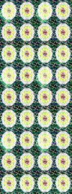 Rengarenk çiçekleri ve doğal renklerde yaprakları olan harika bir çiçek deseni. Modern çiçek arkaplanı. Halk tarzı. Moda baskıları için zarif bir şablon.