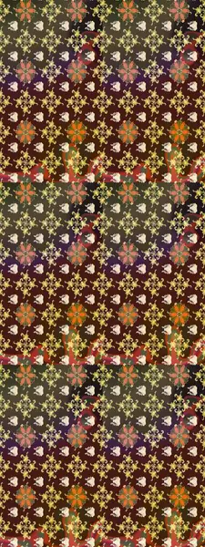 Kahverengi renkli çiçekler. Renkli Bahar temalı eskiz kalıbı. Düz Çiçek Elementleri Tasarım Raster illüstrasyonu. Çiçekli çiçek deseni, suluboya..