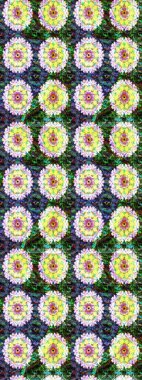 Taslak süsleme izi. Raster Henna tarzı. Tebrik kartı geçmişi, boyama kitabı, arkaplan ve tekstil için kullanılabilir. Sınır Kızılderili çiçekli paisley patten. Etnik Mandala havlusu.