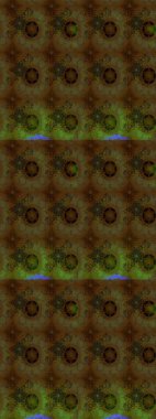 Raster düz çiçek çizim deseni. Kahverengi renkli çiçekler. Tasarım hediye paketi, tebrik kartları, posterler ve afiş tasarımı.