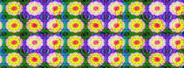 Sarı renkli çiçek desenli çizim. Sulu boya tarzında sarı renkte çiçekler.