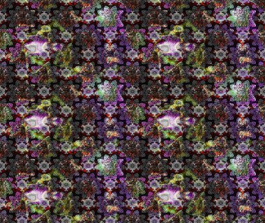 Güzel karalamalı çiçek desenli çizim. Küçük çiçekteki sevimli çiçek deseni. Raster illüstrasyonu. Güzel kumaş deseni.