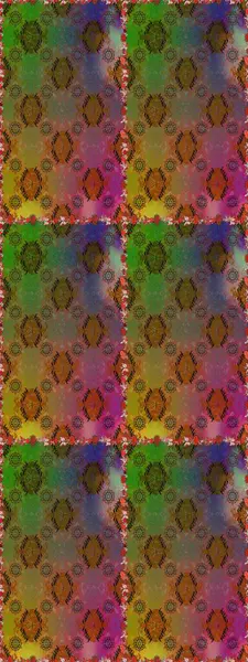 Güzel kumaş deseni. Kusursuz çiçek deseni. Raster illüstrasyonu. Düz Çiçek Elementleri Tasarımı. Renkli Bahar Temalı Kusursuz Arkaplan. Asya tekstil tarzında.