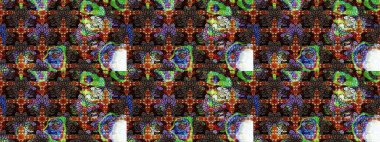 Yapraklı çizim şekli. Poster ya da kapak için arka plan. Davetiye ve kartpostal tasarımı için dekoratif çiçek unsurları. Tekstil için figür. Sevimli zarif çiçekler Raster illüstrasyonu.