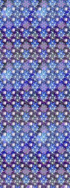 Suluboya çizim kalıbı. Çiçeğin suluboya çizimlerinin mükemmel deseni. Dekorasyon ve tasarım için güzel bir desen. Eski model. Raster illüstrasyonu. Moda yazdırma.