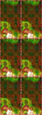 Raster Henna dövme stili. Etnik Mandala süsü. Kızılderili desenli desenli desenli şal deseni. Tekstil, tebrik kartı, boyama kitabı, telefon kılıfı baskısı için kullanılabilir.