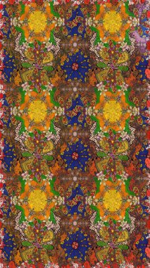 Güzel suluboya yaz çiçekleri deseni..