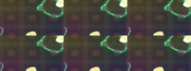 Yeşil renkli çiçekler. Elle boyanmış suluboya resim çizimi çiçekler ve bitkiler.