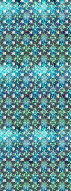 Düz Çiçek Elementleri Tasarımı. Renkli Bahar Teması eskiz kalıbı. Raster..