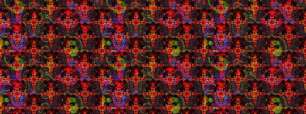 Siyah ve kahverengi renkte çiçekler. Raster illüstrasyonunda çiçek deseni çizimi.