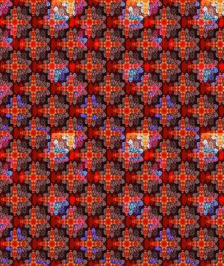 Renkli Bahar Teması eskiz kalıbı. Raster illüstrasyonundaki çiçek desenli çizim. Güzel kumaş deseni. Düz Çiçek Elementleri Tasarımı.