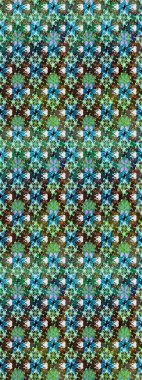 Flower eskiz arka planı. Raster illüstrasyonu. Çiçek deseni. Şatafatlı bahar bahçesi dokusu.