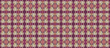 Doğu tarzı arabesk. Altın elementli mor, bej ve kahverengi renkler. Raster altın desen. Kusursuz altın desenli bukleler. Raster illüstrasyonu.