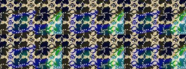 Renkli Bahar Teması eskiz kalıbı. Gri renkli çiçekler. Raster illüstrasyonundaki çiçek desenli çizim. Düz Çiçek Elementleri Tasarımı.