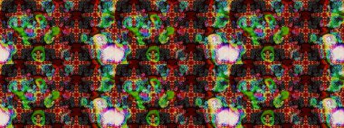 Düğün davetiyeleri için çiçek deseni, tebrik kartları, hatıra defteri, baskı, hediye paketi, imalat. Kahverengi, suluboya şeklinde siyah çiçekli zarif bir eskiz deseni, tasarım elementleri. Düzenlenebilir.