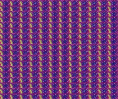 Raster illüstrasyonu. Robot resim. Küçük çiçekte sevimli çiçek deseni var..