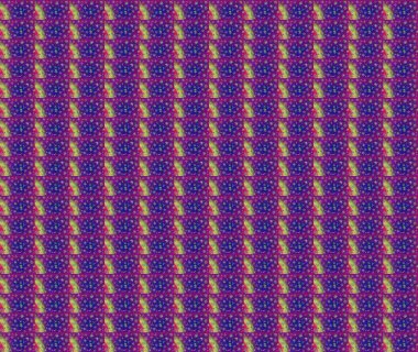 Raster illüstrasyonu. Robot resim. Küçük çiçekte sevimli çiçek deseni var..