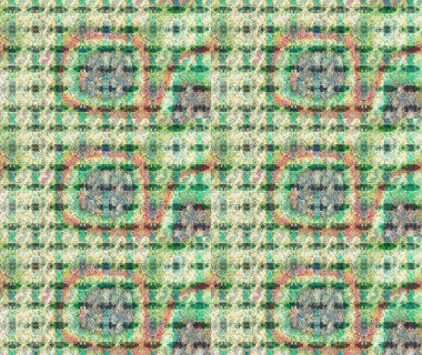 Üzerinde gelincikler ve vadi zambakları olan renkli çiçek desenli nakış deseni. Tekstil tasarımı için doğal ve yeşil renklerde geleneksel halk çiçekleri buketi.