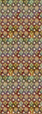 Çiçekleri, deniz kabukları, mandalaları ve suluboya efektleriyle donanma geçmişi. Eskiz modeli etnik tasarım. Yatak çarşafları, ceket, paket tasarımı, kumaş ve moda kavramları için tekstil baskısı.