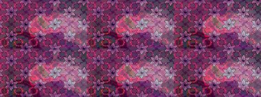 Elle çizilmiş çiçek desenli Raster çizimi. Tekstil, kumaş, ambalaj, hatıra defteri için hoş bir çiçek arkaplanı. Çocuksu tasarım. Mor arkaplanda.