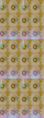 Bej renkli çiçeklerle birlikte çiçek deseni çiz. Suluboya stilinde bej renkte çiçekler.