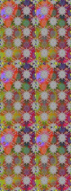 Çiçekler, yapraklar, dekoratif elementler, sıçramalar, lekeler, el çizimleri çizimleri ve Doodle çizimleri, grafik raster çizimleri.