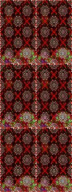 Küçük renkli çiçekler. Moda baskıları için zarif bir şablon. Motley illüstrasyonu. Küçük çiçekte güzel bir desen. Çiçekli bahar çiçekleri. Kusursuz..