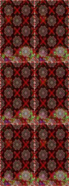 Küçük renkli çiçekler. Moda baskıları için zarif bir şablon. Motley illüstrasyonu. Küçük çiçekte güzel bir desen. Çiçekli bahar çiçekleri. Kusursuz..