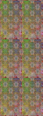 Kahverengi ve gri renkli çiçekler. Raster düz çiçekleri pürüzsüz desen. Tasarım hediye paketi, tebrik kartları, posterler ve afiş tasarımı.