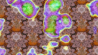 Tarafsız renklerde yaprakları olan yabani çiçekler. Eskiz arkaplan modeli. Raster illüstrasyonu. Suluboya, elle çizilmiş.