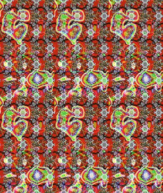 Modern, kırmızı raster arka plan duvar kağıdı çizimi, klasik çizgili desenli desenli çiçekler, çiçekli süsler. Çiçekli el çizimi çizimi deseni.