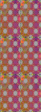 Gri renkli çiçekler. Kumaş desenli papatya çiçekleri ayrıntıları.