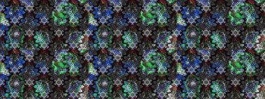 Eski usul küçük çiçekli şirin bir eskiz deseni. Moda arka planında parlak buketler. Raster illüstrasyonu. Kumaş, duvar kâğıdı ve kağıda yazdırmak için gelişen arkaplan.