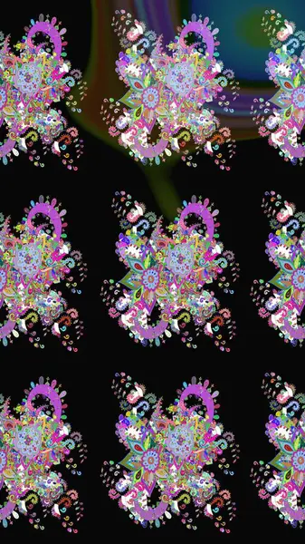 Raster güzel bir çiçek deseni çizmiş. Nazik romantik baskı. Tatil havası. Bahar mevsimi.