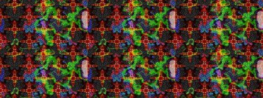 Flowers pattern. Flat Flower Elements Design. Colour Spring Theme sketch pattern Background. Sketch Chichi fabric pattern. Raster illustration.