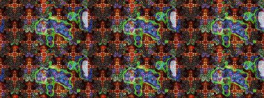 Çiçekli eskiz çizimi. Renkli Yaz Temalı eskiz kalıbı. Düz Çiçek Elementleri Tasarımı. Kahverengi ve siyah renkte çiçekler.